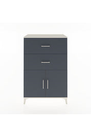 Hyperion Dolap Tek Raflı 2 Çekmeceli 2 Kapaklı 88x44x134 - S51M089V2B