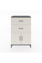 Hyperion Dolap Tek Raflı 2 Çekmeceli 2 Kapaklı 88x44x134 - S51M089V4B