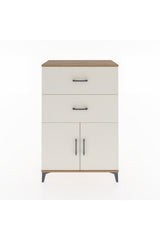 Hyperion Dolap Tek Raflı 2 Çekmeceli 2 Kapaklı 88x44x134