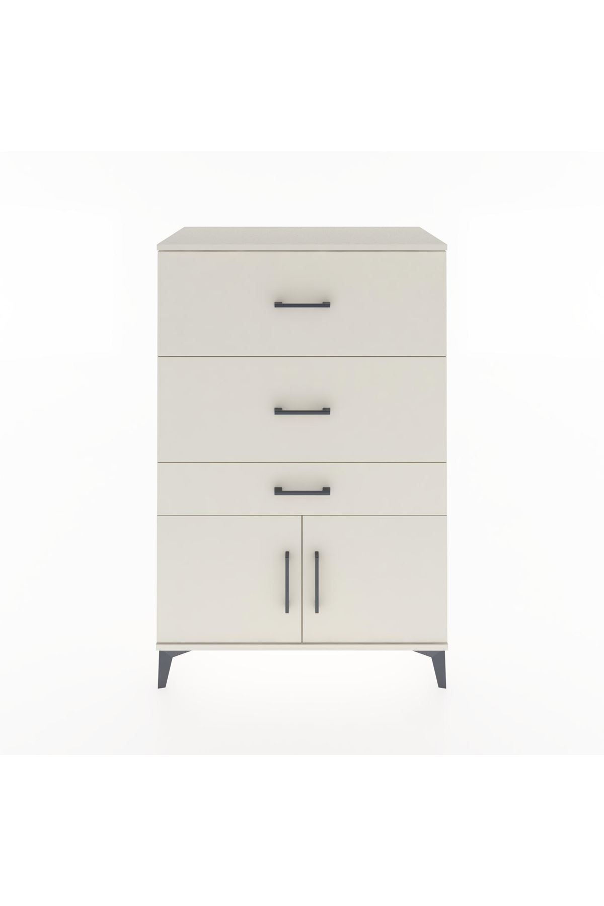 Hyperion Dolap 3 Çekmeceli 2 Kapaklı 88x44x134 Aytaşı-Aytaşı