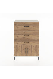 Hyperion Dolap 3 Çekmeceli 2 Kapaklı 88x44x134 Aytaşı-Çam