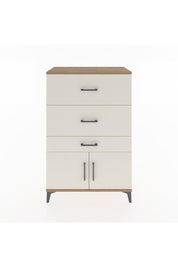Hyperion Dolap 3 Çekmeceli 2 Kapaklı 88x44x134 Çam-Aytaşı