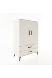 Hyperion Dolap 3 Raflı 2 Çekmeceli 2 Kapaklı 88x44x134 Aytaşı-Aytaşı