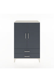 Hyperion Dolap 3 Raflı 2 Çekmeceli 2 Kapaklı 88x44x134 Aytaşı-Antrasit