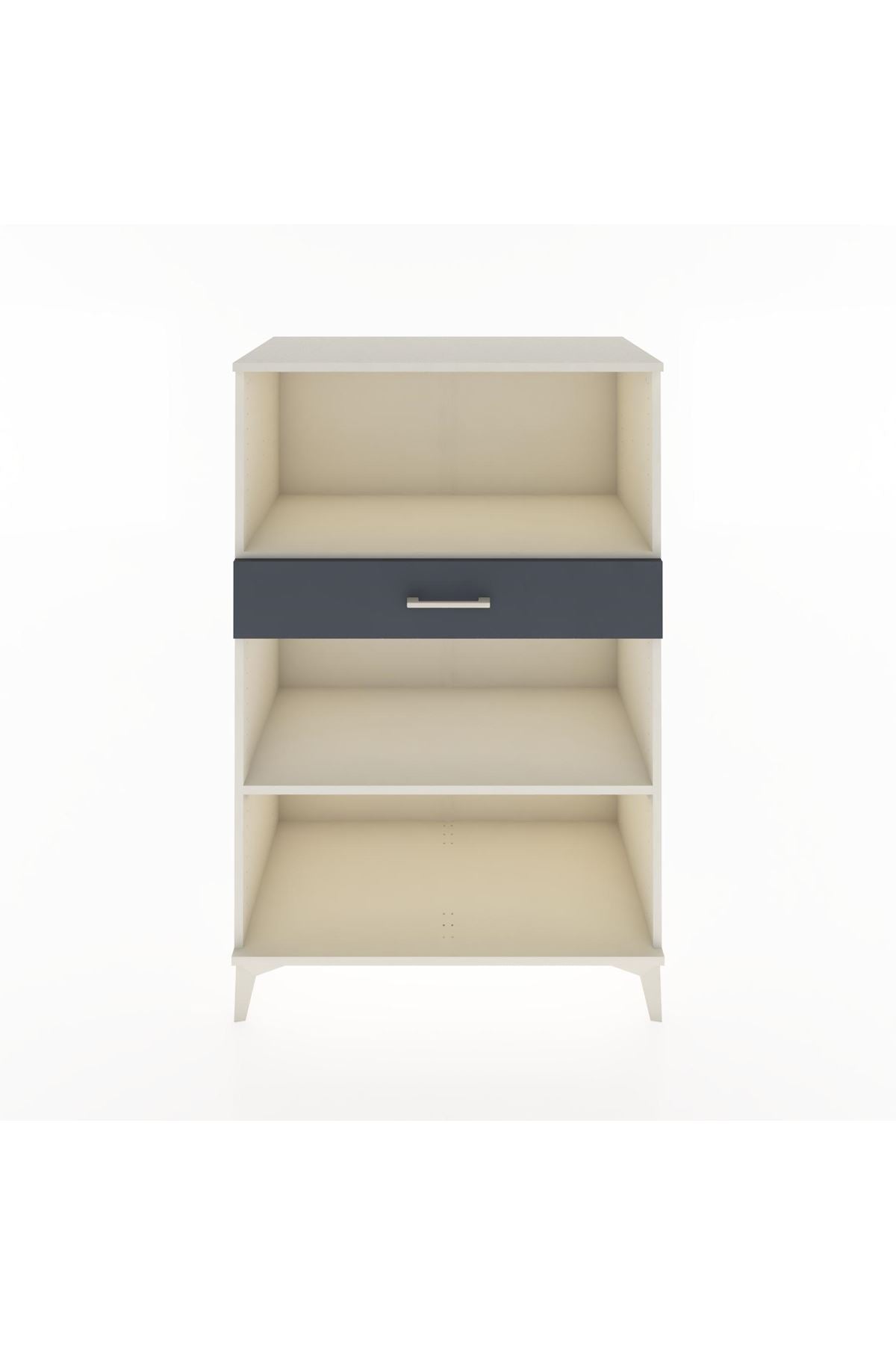 Hyperion Dolap 2 Raflı Tek Çekmeceli 88x44x134 Aytaşı-Antrasit