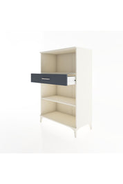 Hyperion Dolap 2 Raflı Tek Çekmeceli 88x44x134 Aytaşı-Antrasit