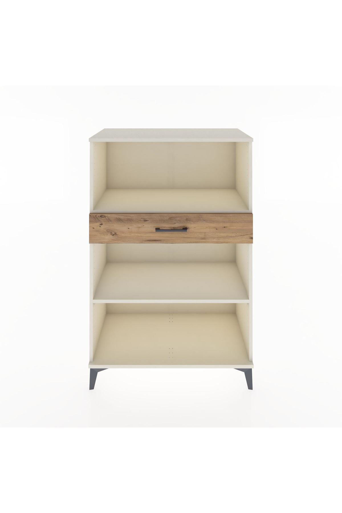 Hyperion Dolap 2 Raflı Tek Çekmeceli 88x44x134 Aytaşı-Çam