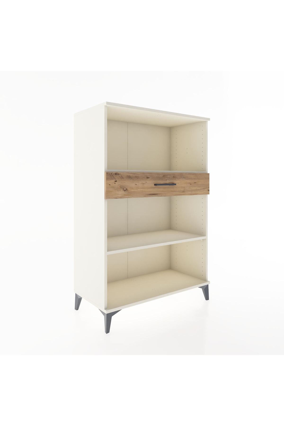 Hyperion Dolap 2 Raflı Tek Çekmeceli 88x44x134 Aytaşı-Çam