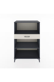 Hyperion Dolap 2 Raflı Tek Çekmeceli 88x44x134 Antrasit-Aytaşı