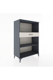 Hyperion Dolap 2 Raflı Tek Çekmeceli 88x44x134 Antrasit-Aytaşı