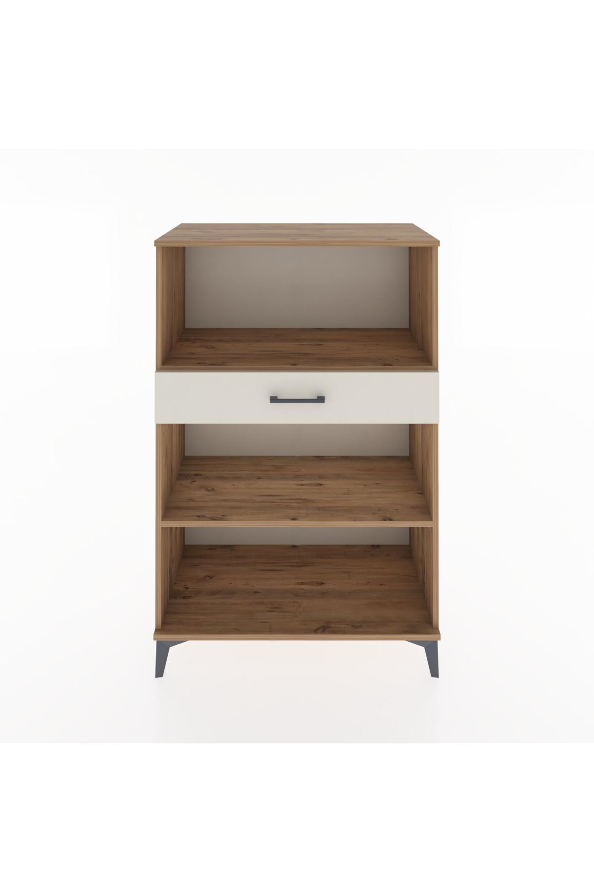 Hyperion Dolap 2 Raflı Tek Çekmeceli 88x44x134 Çam-Aytaşı