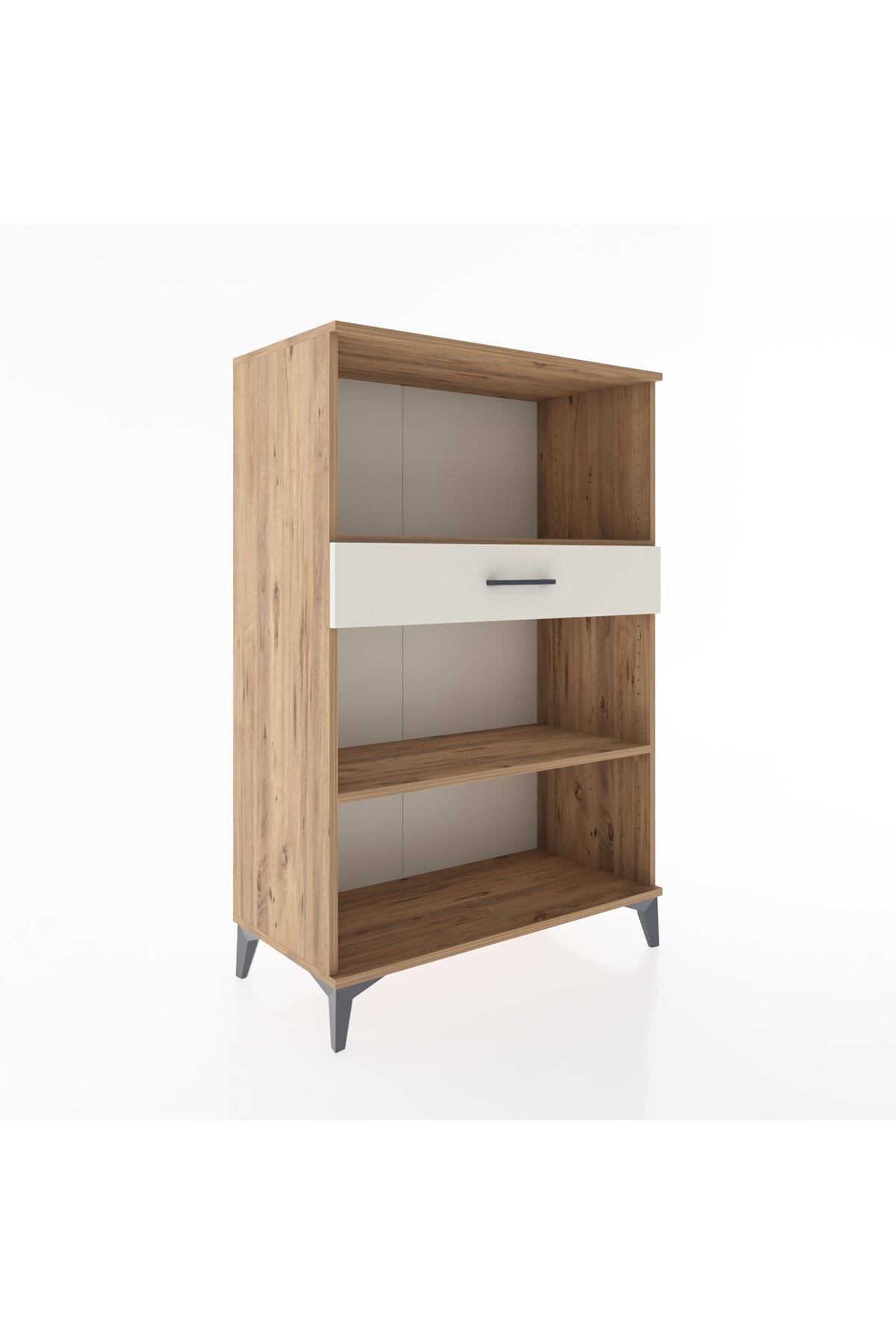 Hyperion Dolap 2 Raflı Tek Çekmeceli 88x44x134 Çam-Aytaşı