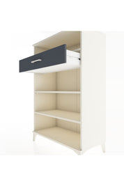 Hyperion Dolap 3 Raflı Tek Çekmeceli 88x44x134 - S51M056V2B