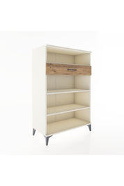 Hyperion Dolap 3 Raflı Tek Çekmeceli 88x44x134 Aytaşı-Çam
