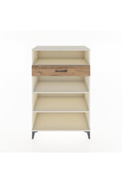 Hyperion Dolap 3 Raflı Tek Çekmeceli 88x44x134 Aytaşı-Çam