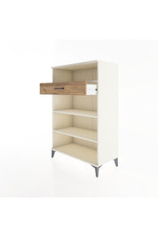 Hyperion Dolap 3 Raflı Tek Çekmeceli 88x44x134 Aytaşı-Çam