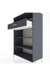Hyperion Dolap 3 Raflı Tek Çekmeceli 88x44x134 - S51M056V5B