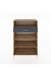 Hyperion Dolap 3 Raflı Tek Çekmeceli 88x44x134 - S51M056V8B