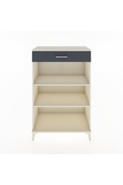 Hyperion Dolap 2 Raflı Tek Çekmeceli 88x44x134 Aytaşı-Antrasit