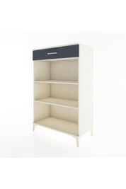 Hyperion Dolap 2 Raflı Tek Çekmeceli 88x44x134 Aytaşı-Antrasit