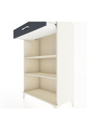 Hyperion Dolap 2 Raflı Tek Çekmeceli 88x44x134 Aytaşı-Antrasit