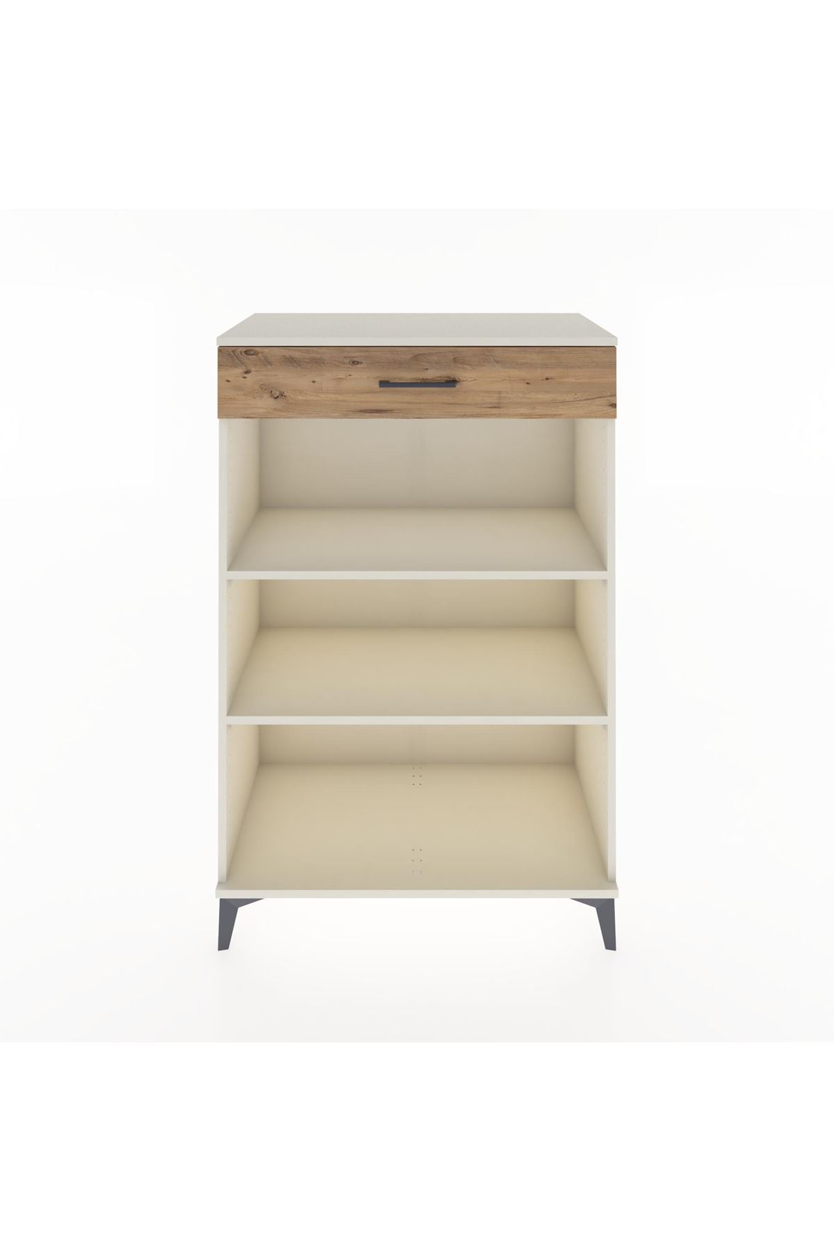 Hyperion Dolap 2 Raflı Tek Çekmeceli 88x44x134 Aytaşı-Çam