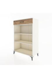 Hyperion Dolap 2 Raflı Tek Çekmeceli 88x44x134 Aytaşı-Çam