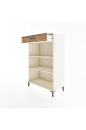 Hyperion Dolap 2 Raflı Tek Çekmeceli 88x44x134 Aytaşı-Çam