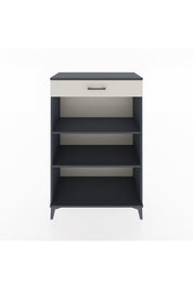 Hyperion Dolap 2 Raflı Tek Çekmeceli 88x44x134 Antrasit-Aytaşı