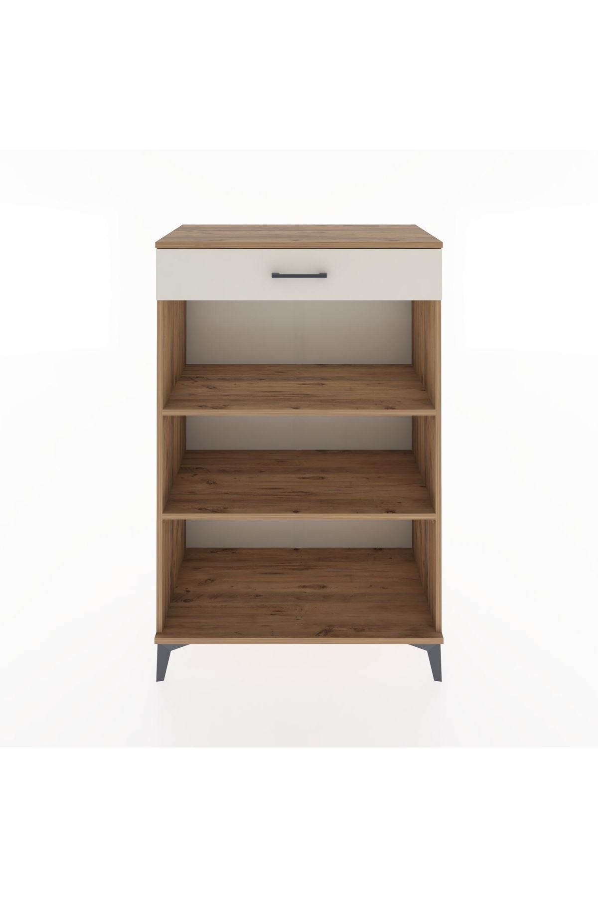 Hyperion Dolap 2 Raflı Tek Çekmeceli 88x44x134 Çam-Aytaşı