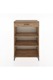 Hyperion Dolap 2 Raflı Tek Çekmeceli 88x44x134 Çam-Çam