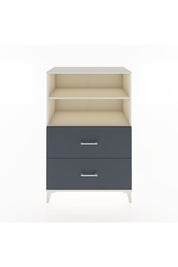 Hyperion Dolap 2 Raflı 2 Çekmeceli 88x44x134 Aytaşı-Antrasit