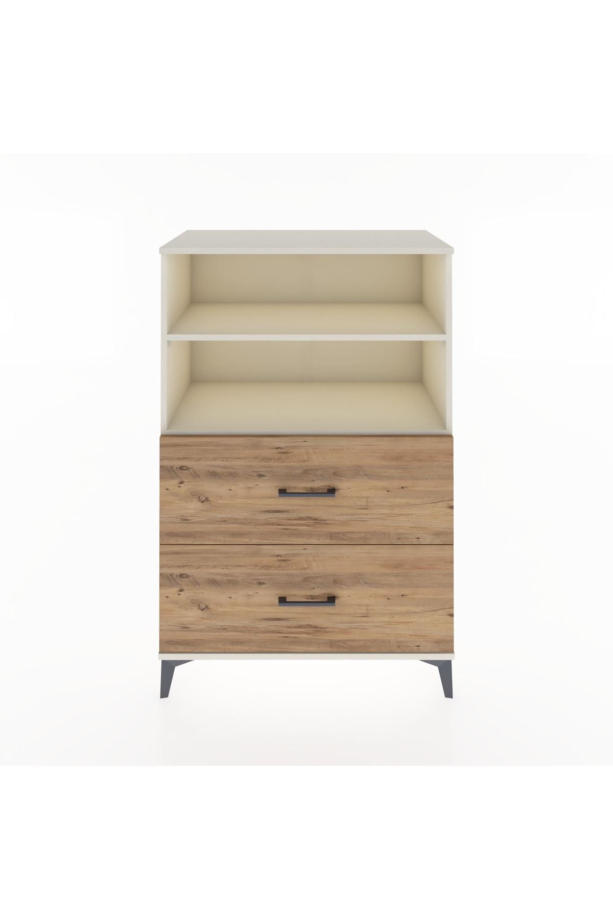 Hyperion Dolap 2 Raflı 2 Çekmeceli 88x44x134 Aytaşı-Çam