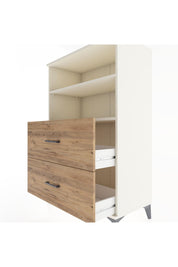 Hyperion Dolap 2 Raflı 2 Çekmeceli 88x44x134 Aytaşı-Çam