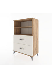 Hyperion Dolap 2 Raflı 2 Çekmeceli 88x44x134 Çam-Aytaşı