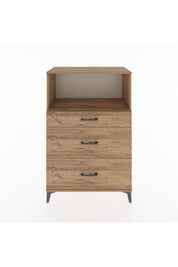 Hyperion Dolap Tek Raflı 3 Çekmeceli 88x44x134 - S51M059V9B