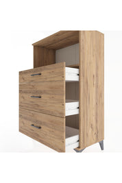Hyperion Dolap Tek Raflı 3 Çekmeceli 88x44x134 - S51M059V9B