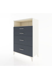 Hyperion Dolap Tek Raflı 4 Çekmeceli 88x44x134 - S51M060V2B