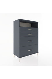 Hyperion Dolap Tek Raflı 4 Çekmeceli 88x44x134 - S51M060V5B