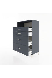 Hyperion Dolap Tek Raflı 4 Çekmeceli 88x44x134 - S51M060V5B