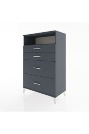 Hyperion Dolap Tek Raflı 4 Çekmeceli 88x44x134 - S51M060V5B