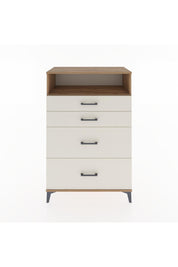 Hyperion Dolap Tek Raflı 4 Çekmeceli 88x44x134 Çam-Aytaşı
