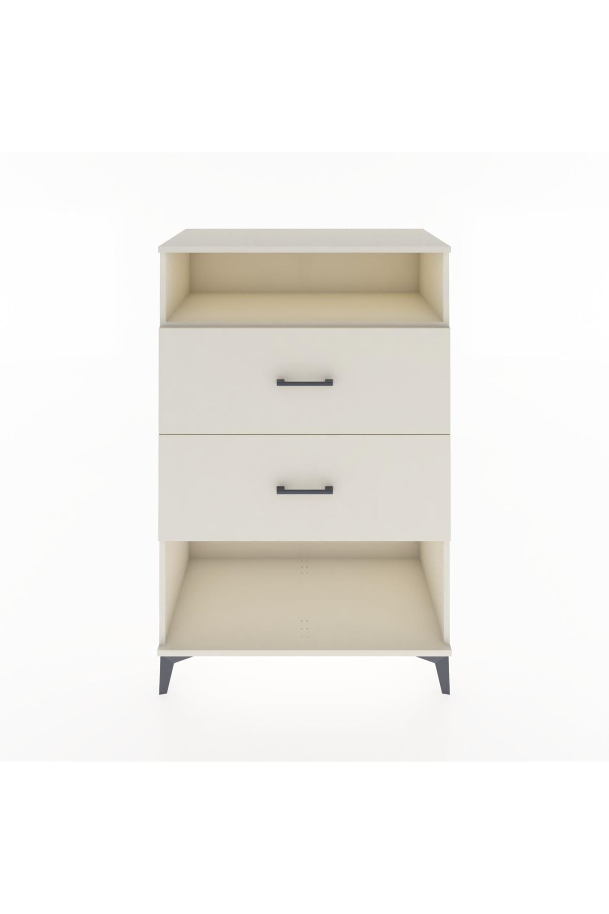 Hyperion Dolap Tek Raflı 2 Çekmeceli 88x44x134 Aytaşı-Aytaşı