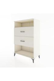 Hyperion Dolap Tek Raflı 2 Çekmeceli 88x44x134 Aytaşı-Aytaşı