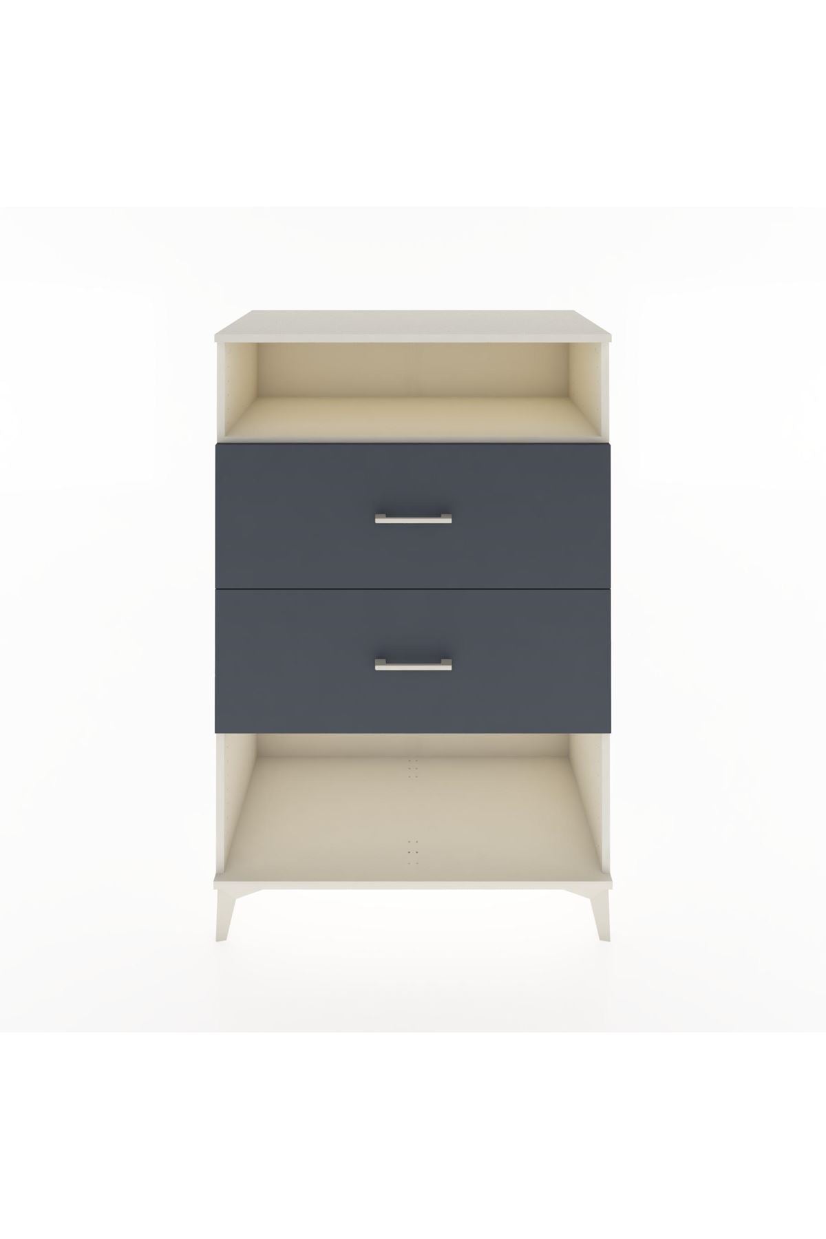 Hyperion Dolap Tek Raflı 2 Çekmeceli 88x44x134 - S51M061V2B