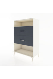 Hyperion Dolap Tek Raflı 2 Çekmeceli 88x44x134 - S51M061V2B