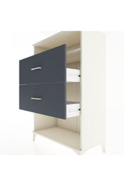 Hyperion Dolap Tek Raflı 2 Çekmeceli 88x44x134 - S51M061V2B