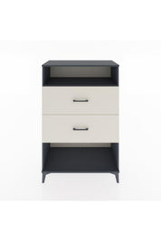 Hyperion Dolap Tek Raflı 2 Çekmeceli 88x44x134 Antrasit-Aytaşı