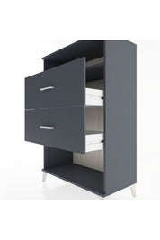 Hyperion Dolap Tek Raflı 2 Çekmeceli 88x44x134 - S51M061V5B