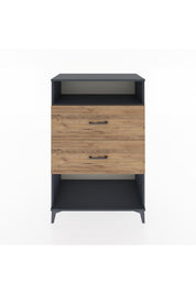 Hyperion Dolap Tek Raflı 2 Çekmeceli 88x44x134 - S51M061V6B
